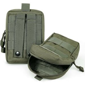 2 db Taktikai Kistáska - 1000D Nylon - Zöld 136476138 - Öltözködés kiegészítő