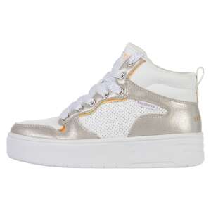 Skechers Court High-Shine Kic 310192LWSL white high top sneakers for girls - Fashion & Clothing