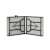 Folding Table - 120x60x74 cm - White 92079469
