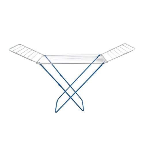 Skladací sušiak na bielizeň, 180x97x45 cm, modrý rám
