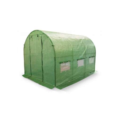 Kerti fóliasátor 3x2x2 m - Zöld