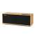 Thomson COZY WS702 Soundbar Bluetooth z drewnianym obudową, widok z przodu