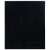 vidaXL matt fekete PVC statikus ablakfólia 45 x 1000 cm