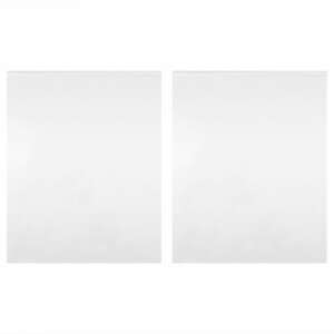 vidaXL öntapadó tükörfólia, 2 db, 90 x 100 cm, fürdőszoba tükör hatás, DIY dekoráció - Üvegfólia