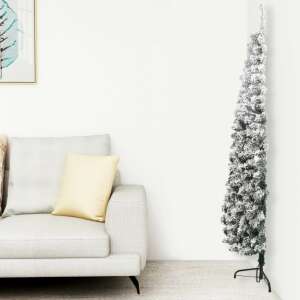hópelyhes vékony fél műkarácsonyfa állvánnyal 210 cm 92124114 