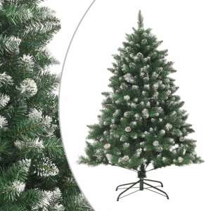 PVC műkarácsonyfa állvánnyal 120 cm 92136783 