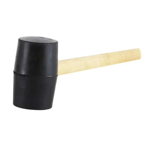 Gumikalapács - Fa Nyél - 25cm