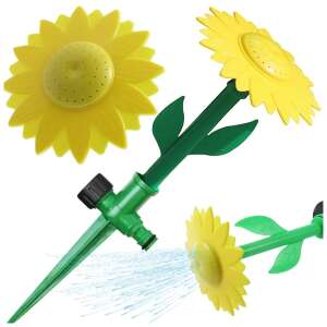 Napraforgó Kerti Öntöző locsolófej kollázs - Csepegtető öntöző