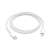 Fehér Apple USB-C - Lightning kábel, 1 méter hosszú