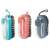 Cleaning brush with dispenser, 3 different colors, blue, red, green