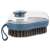 Cleaning brush with dispenser, blue color