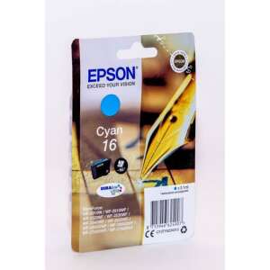 EPSON T1622 (C13T16224010) NO.16 (3,1ML) CIÁN EREDETI TINTAPATRON 92163287 - Nyomtató & Szkenner