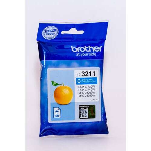 BROTHER LC3211 (3ML) CIÁN EREDETI TINTAPATRON (LC3211C)
