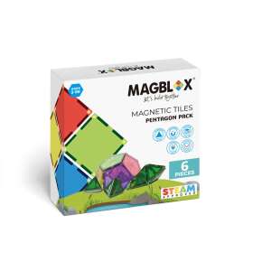 Set magnetic Magblox - 6 piese magnetice pentagon pentru constructie 92164234 Jucării de construcții magnetice
