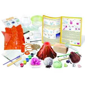 4M Earth Science Kit, all the kit's contents laid out - Science & Discovery Toy