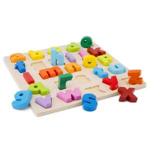 New Classic Toys Betű puzzle, kirakó játék, kis betűk 92164633 