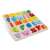 New Classic Toys wooden alphabet puzzle for toddlers, featuring colorful letters and a base board