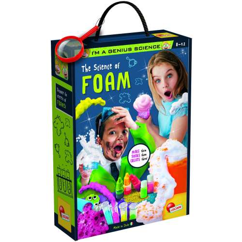 Lisciani I'm a Genius Science The Science of Foam science kit for kids
