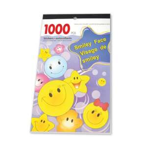 1000 pcs Smiley Face Stickers, assorted designs - Sticker, Magnet
