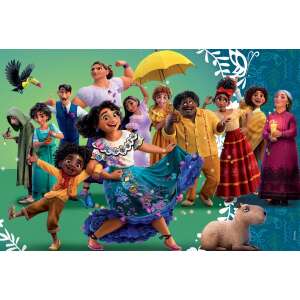 Encanto 60 piece double-sided maxi floor puzzle, featuring Mirabel and the Madrigals dancing - Lisciani Puzzle