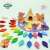 Avenir Crayon Activity Kit 4 Seasons Fun, 3D scene, forest, animals, spring, summer, autumn, winter, 12 crayons
