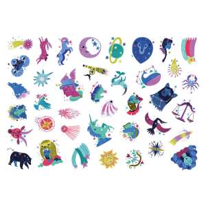 Auzou Csillagkép Tetoválások - 50 db - Gyerekeknek