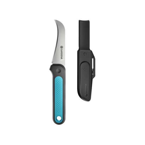 Gardena Ernte Messer mit Scheide, zum Pflücken von Obst und Gemüse