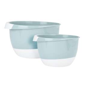 Sada 2 miešacích misiek, 2 a 3,5 litra, modrá a biela, Excellent Houseware - Misky na miešanie