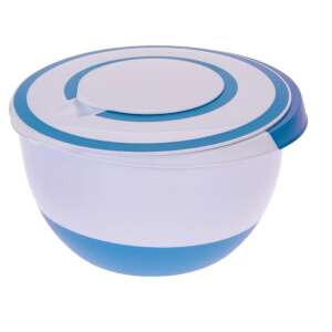 Excellent Houseware Rührschüssel, Polypropylen, 26x16 cm, 5 l, blau