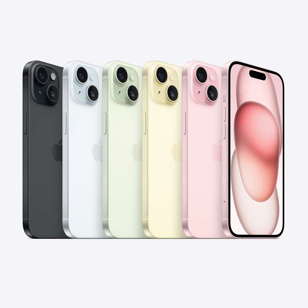 Apple iphone 15 5g 512gb 6gb ram dual sim mobiltelefon, rózsaszín