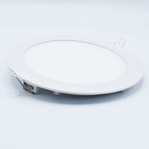 Recessed Round LED Spotlight 12W, 910 lm, IP20, Cool White (6500K), Ø170mm, White, Braytron 92224442
