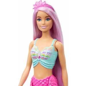 Păpușa Barbie Dreamtopia Sirenă cu coafură magică - Mattel Baba