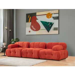 Doblo 3 Seater ( L1-O1-1R) - Red 3 Személyes kanapé 315x105x80 Piros 92244757 