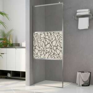 Zuhanyfal kőmintás ESG üveggel 115 x 195 cm 92277017 