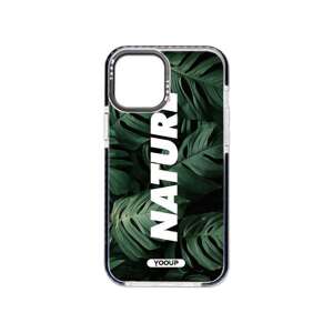 Mintás telefontok Nature Palm iPhone 13 Pro Max YooUp fekete kerettel 92277919 