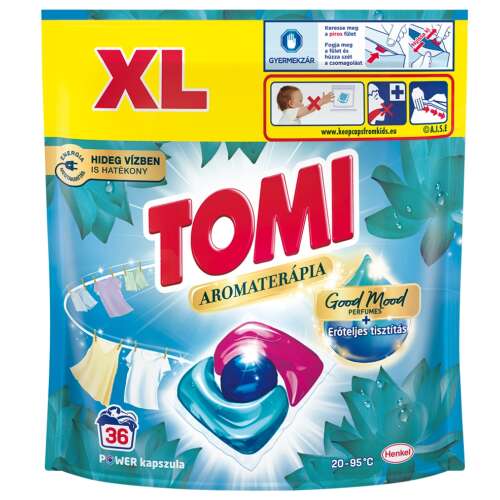 Tomi 3 az 1-ben Power kapszula Lótusz univerzális mosókapszula, 36 mosás