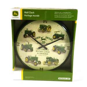 John Deere falióra traktorokkal, nosztalgikus dizájn, elemmel működő, kvarc szerkezet - Nostalgic-Art