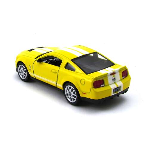 Sárga Ford Shelby GT 500 2007 öntött fém modell autó - Autó és jármű