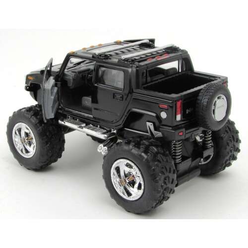 Hummer H2 SUT terepjáró játék autó, fekete, Kinsmart - Játék autó