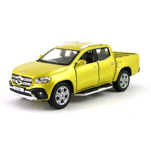 Kinsmart Mercedes-Benz X-Class sárga játék autó modell - Kinsmart