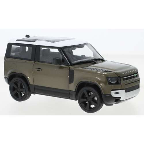 Welly Land Rover Defender 2020 1:24 méretarányú modell autó, olívazöld - Welly