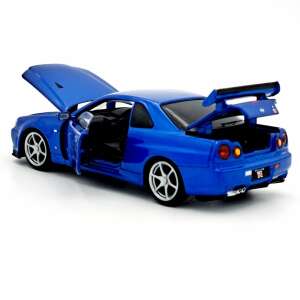 Nissan GT-R34 1:32 Tayumo Kék 92304410 Játék autó