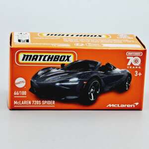 McLaren 720S Spider 1:64 Matchbox Fekete 92305331 