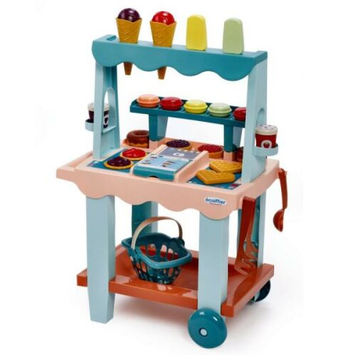 Ecoiffier fagylaltos kocsi játék a fantáziadús játékhoz