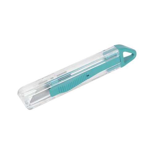 Wolfcraft 4135000 visszahúzható biztonsági kés, kék