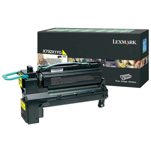 Lexmark X792 extra nagy kapacitású festékkazetta sárga (X792X1YG)