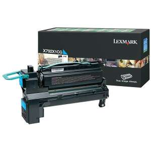 Lexmark X792X1CG Ciánkék Extra Nagy Kapacitású Festékkazetta - Lexmark
