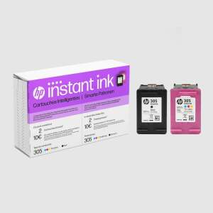 HP 305 Instant Ink Fekete és Háromszínű Tintapatronokkal (1db) 92311264 