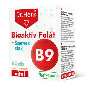 DR Herz Bioaktív Folát + Szerves Cink kapszula 60 db 92312617 