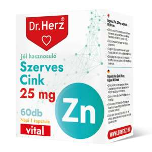 DR Herz Szerves Cink 25 mg kapszula 60 db 92312619 